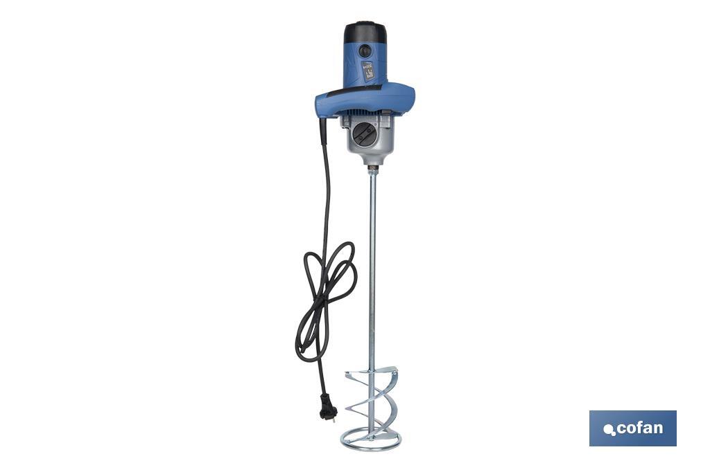 Paddle mixer | M14 paddle connection | Mixing paddle included | 2 speeds | Power: 1,400W - Cofan