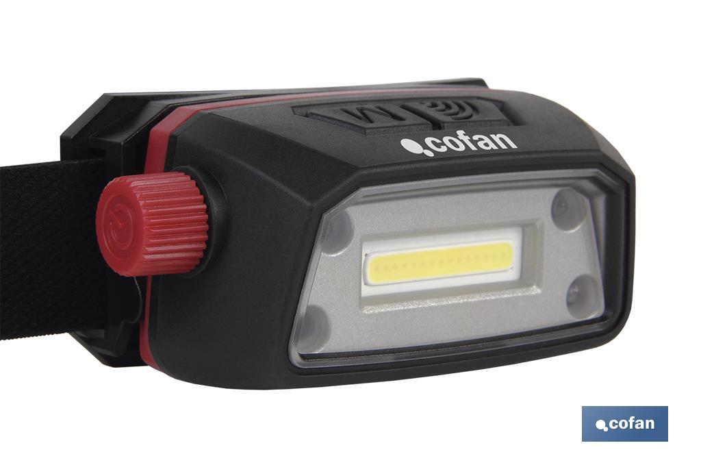 Rechargeable headlamp - Cofan