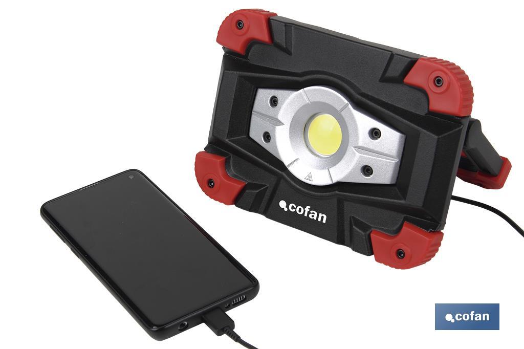 Lampe de travail con USB - Cofan