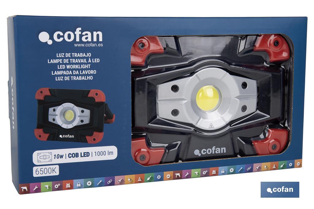 Luz de trabajo con USB - Cofan