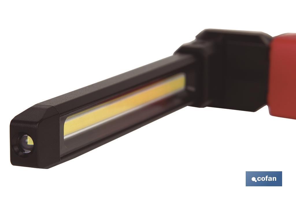 Lampada di ispezione pieghevole | 5 W COB LED 6500 K | Connessione USB - Cofan