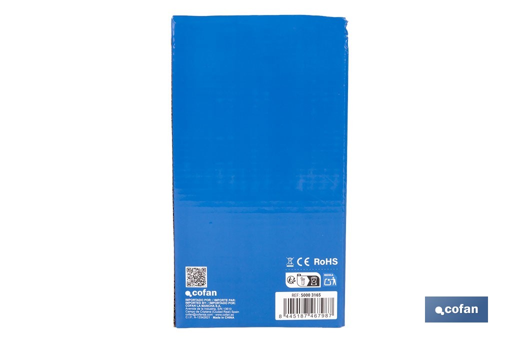 Linterna de camping COB LED 2000 lm recargable con 5 modos de luz | Iluminación regulable - Cofan