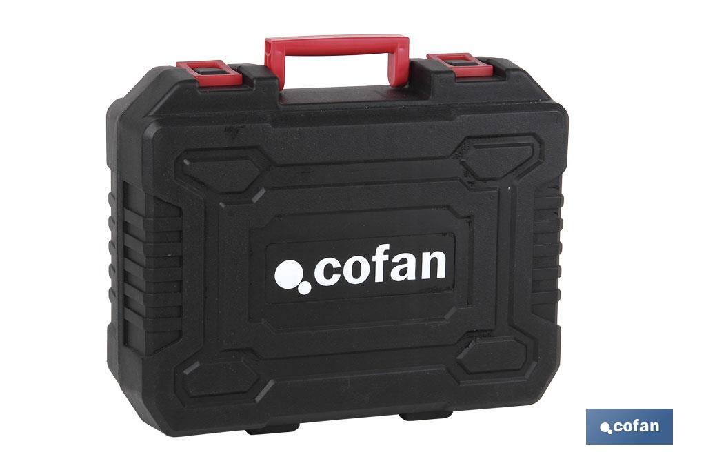 Atornillador/Destornillador a batería | 200 rpm | Batería Li-ion de 3.6 V + Cargador incluidos | Duración batería: 3-5 horas - Cofan