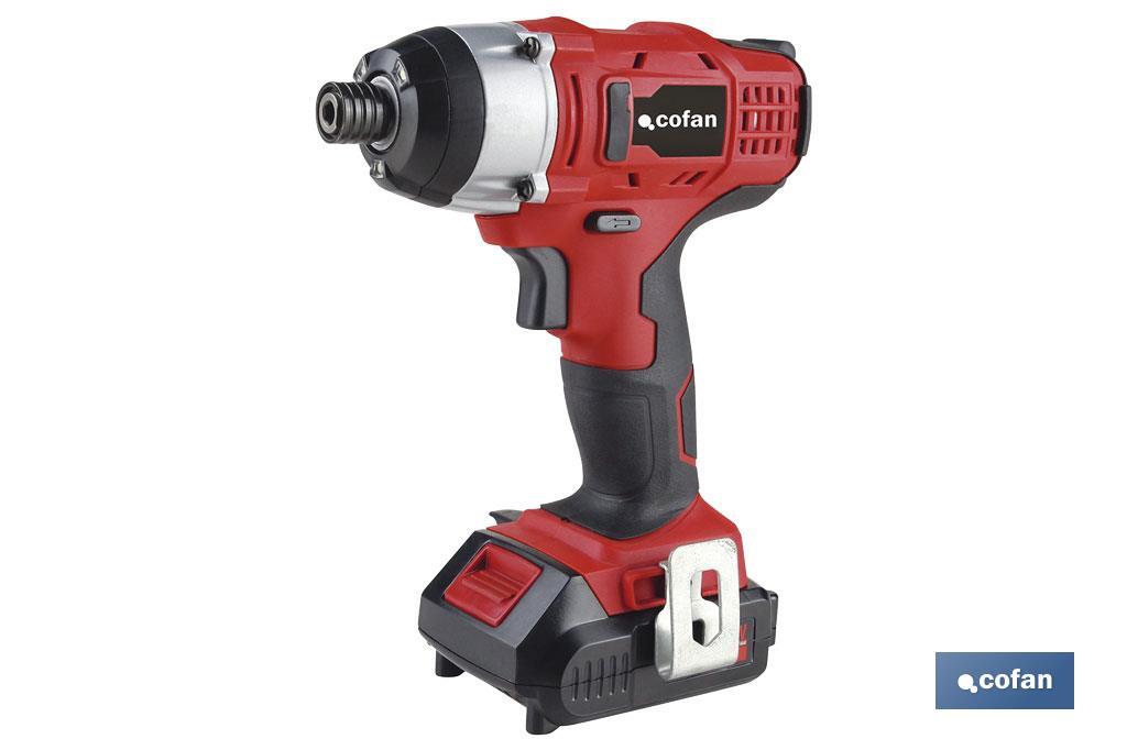 LI-ION CORDLESS IMPACT DRIVER - Cofan