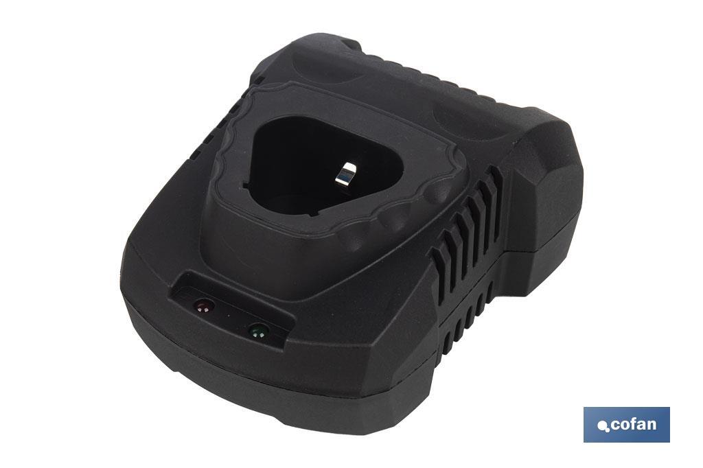 Taladro atornillador a batería | 19+ 1 posiciones de apriete | Batería Li-ion 12 V 2.0 Ah | Dos velocidades | Maletín incluido - Cofan