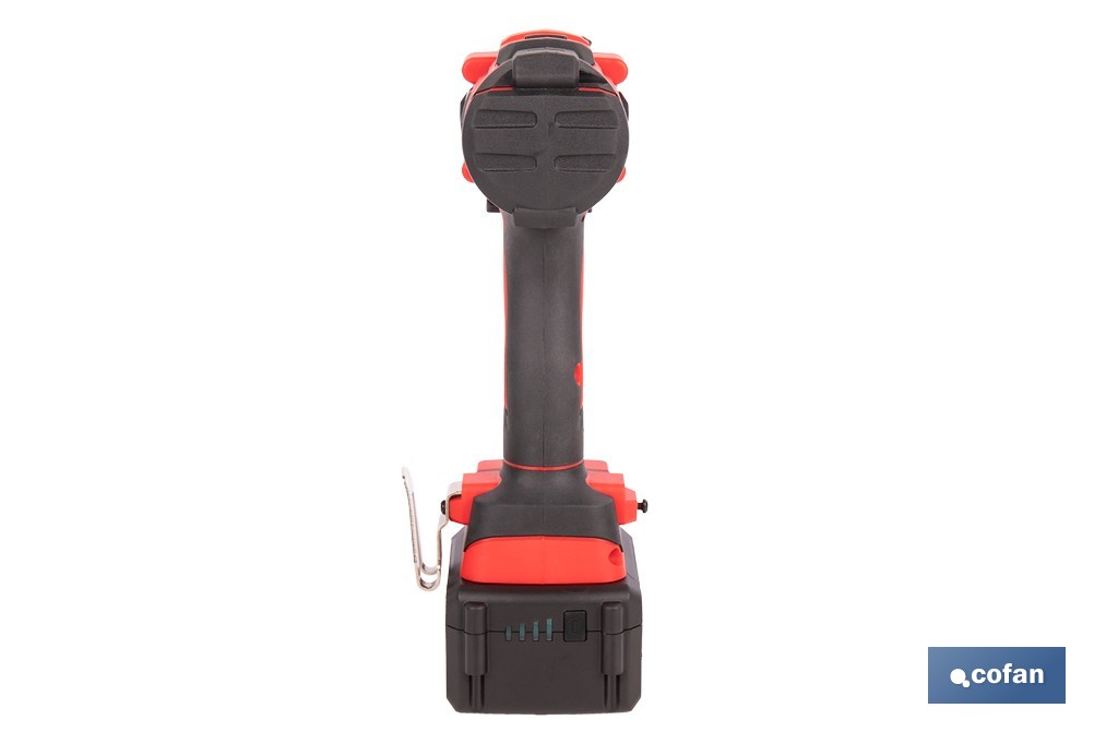 Taladro percutor a batería con motor brushless | Potencia: 20 V | 2 velocidades + percusión | Accesorios incluidos | Disponible con y sin batería y cargador - Cofan