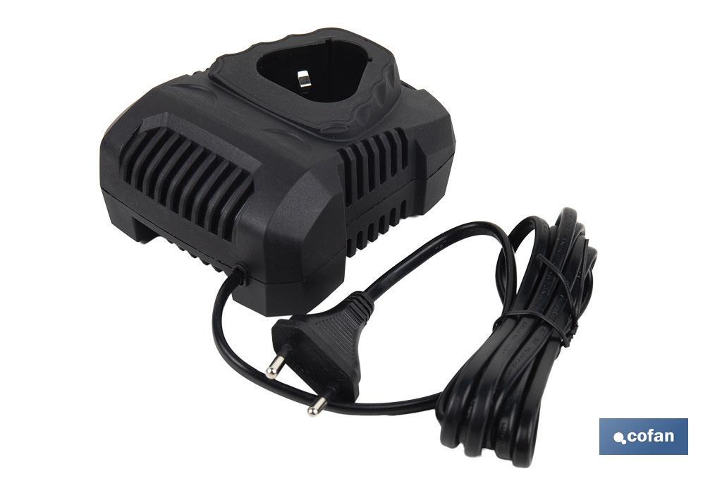 Cargador de batería de alta velocidad: 12V 2,4 A | Carga rápida y segura | Adecuado para batería 50003246 - Cofan