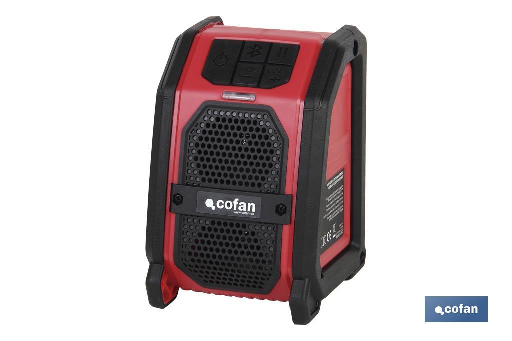 CORDLESS BLUETOOTH SPEAKER 2X2.5W - Cofan