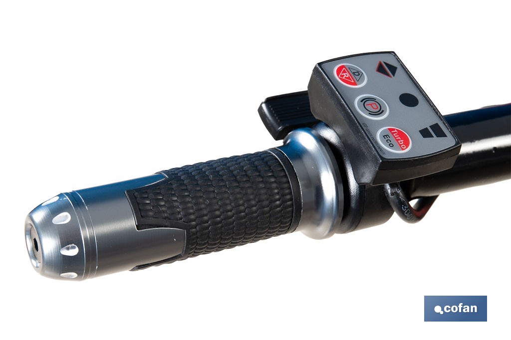 Carretilla de obra eléctrica a batería 20 V | Carga máxima de 260 kg | Motor de 500 W, batería Li-Ion 20 V 6.0 Ah - Cofan