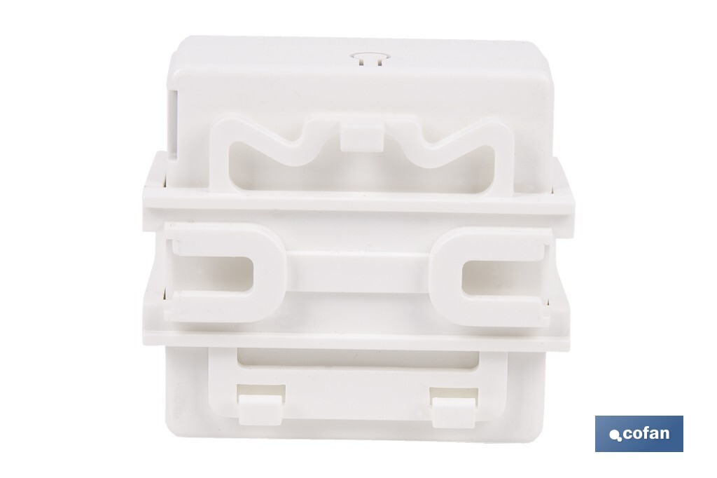 Relé individual WiFi inteligente | Automatiza interruptores o enchufes | Funcionamiento con aplicación Smart Life o Tuya | Compatible con Alexa y Google | 16 A/3520 W | Conectividad WiFi - Cofan