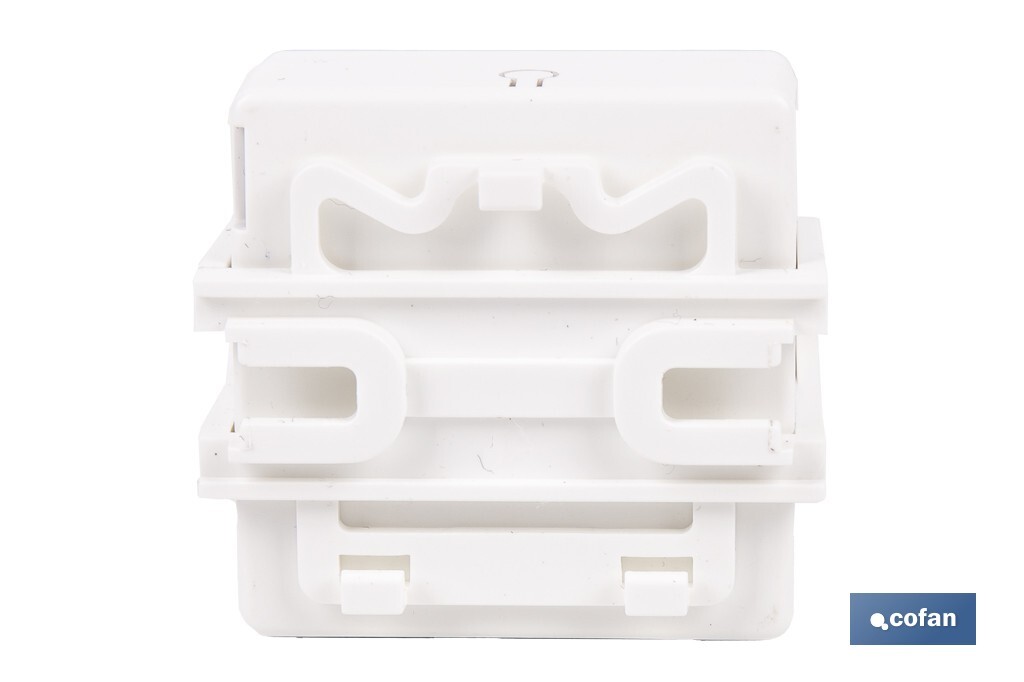 Relé inteligente de 2 interruptores WiFi | Aplicación: Smart Life o Tuya | Conectividad WiFi + Bluetooth | Para luces de hasta 10 A/150 W | Compatible con Alexa y Google - Cofan