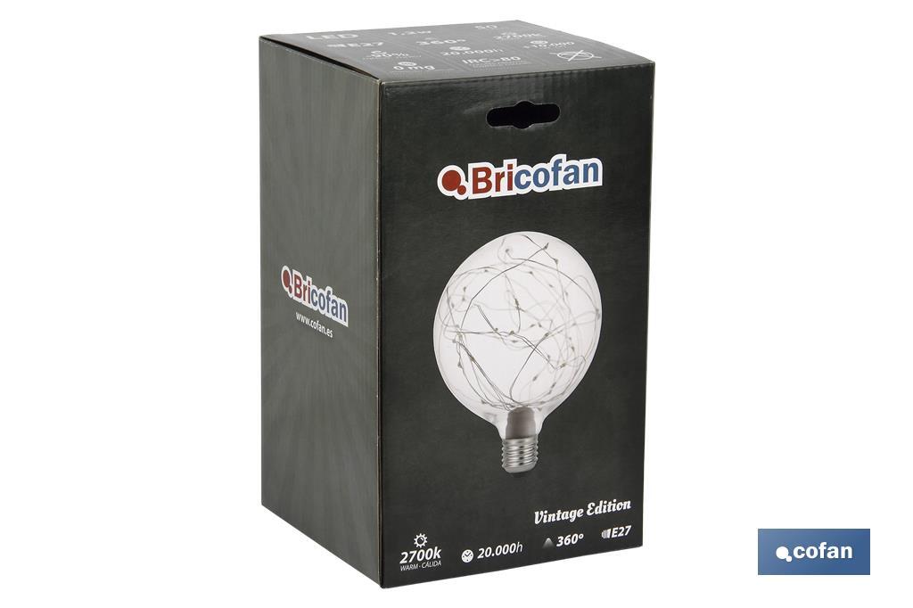 GLOBE LED BULB (STARS) - Cofan