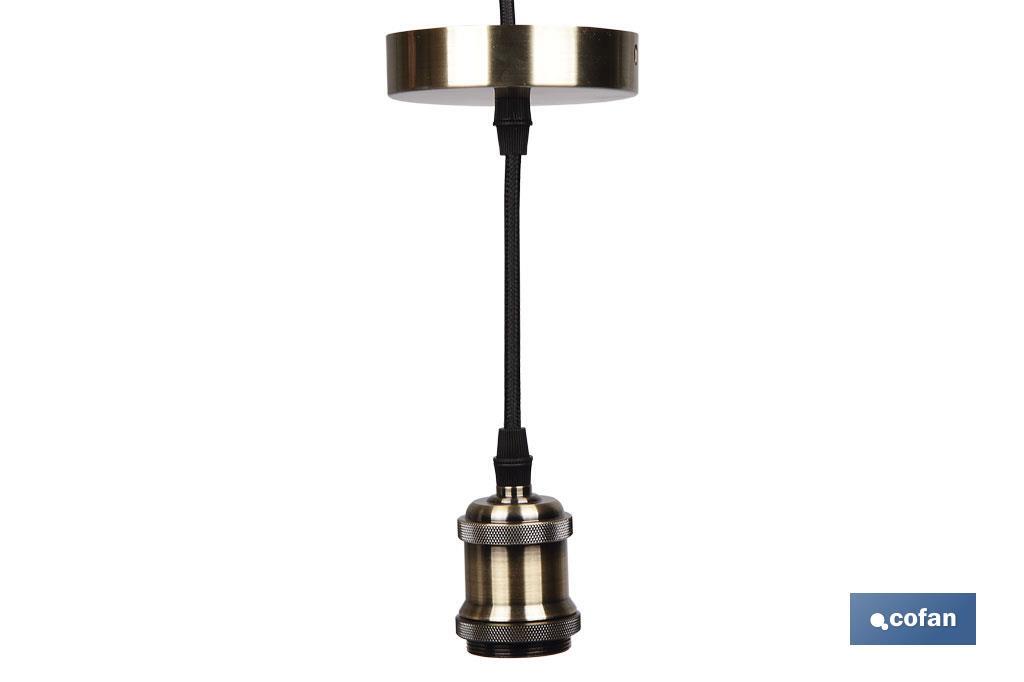 Cavo per lampadina Déco Oro Chiaro - Cofan