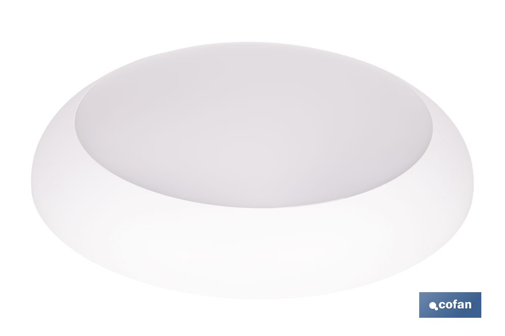 Plafón LED de 10 W y 2400 lúmenes, con 3 CCT ajustables, ahorro de energía y larga duración - Cofan