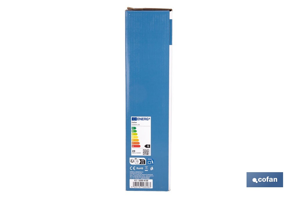 Plafón LED de 10 W y 2400 lúmenes, con 3 CCT ajustables, ahorro de energía y larga duración - Cofan