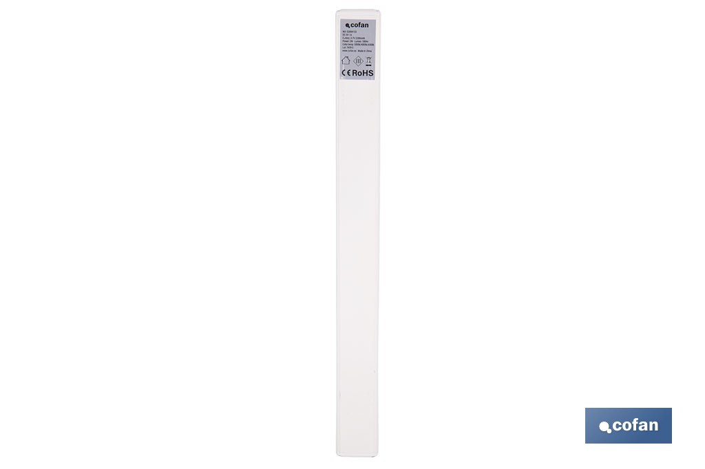 Aplique LED recargable con sensor de movimiento | Iluminación regulable con tecnología CCT | Disponible en dos medidas diferentes - Cofan