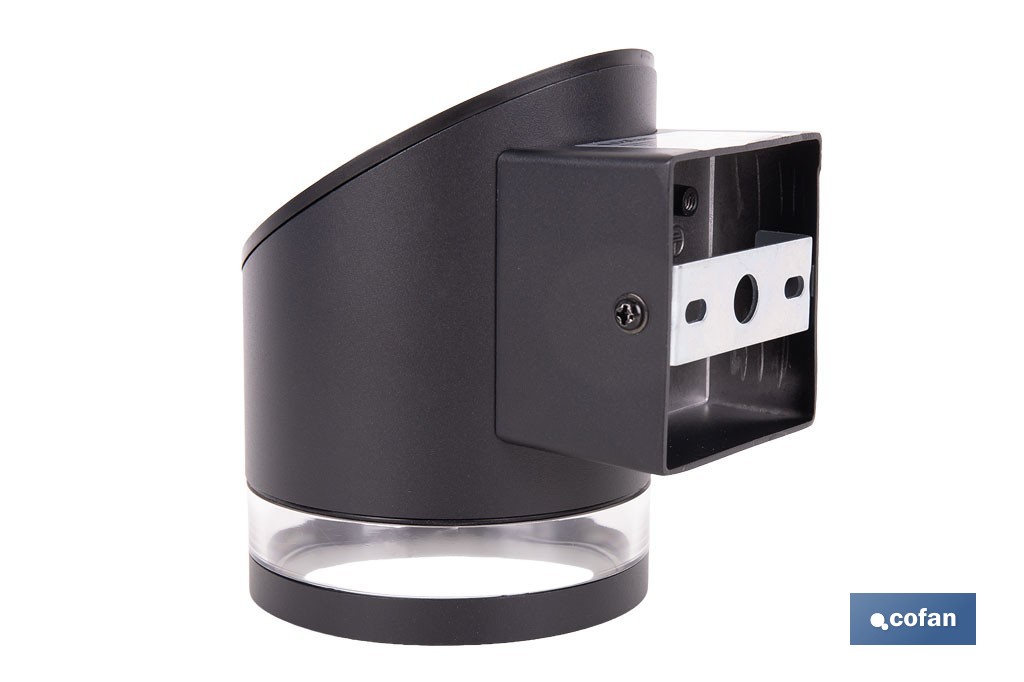 Aplique de pared LED solar exterior | Sensor crepuscular, 3000 K, 70 lm | Disponible en diferentes colores - Cofan