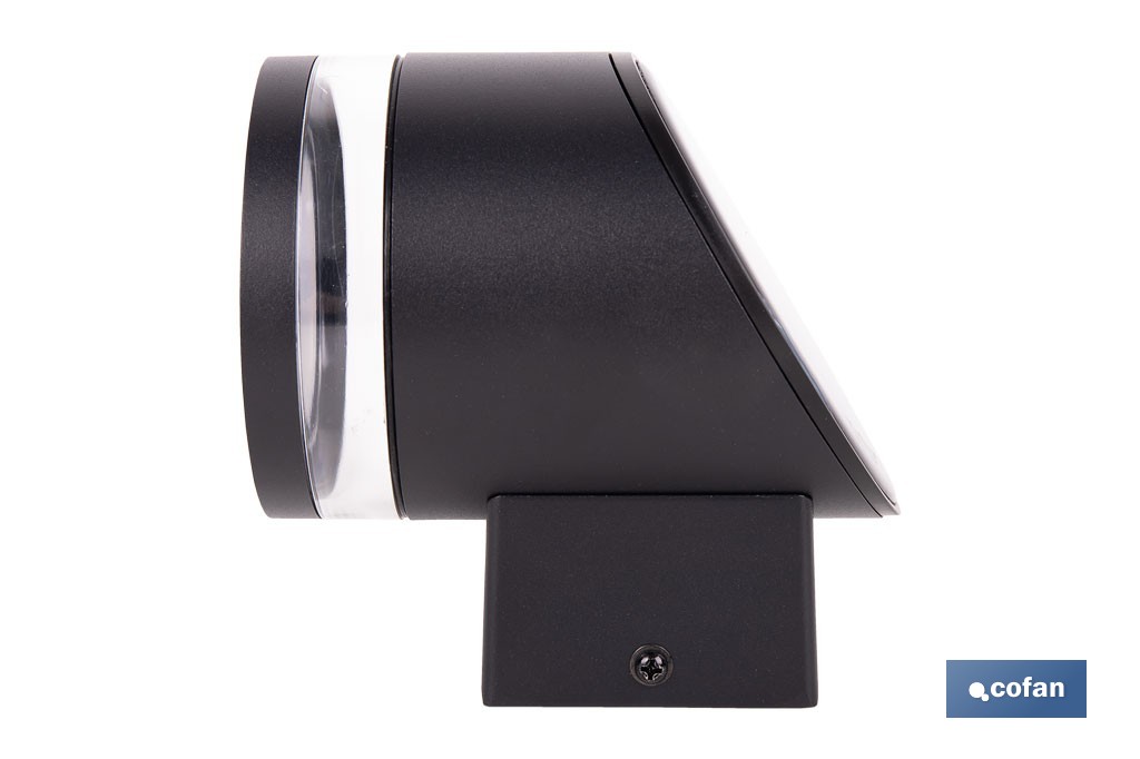 Aplique de pared LED solar exterior | Sensor crepuscular, 3000 K, 70 lm | Disponible en diferentes colores - Cofan
