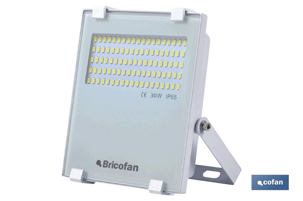 Multi LED-Aussenstrahler 30 W Weiss - Cofan