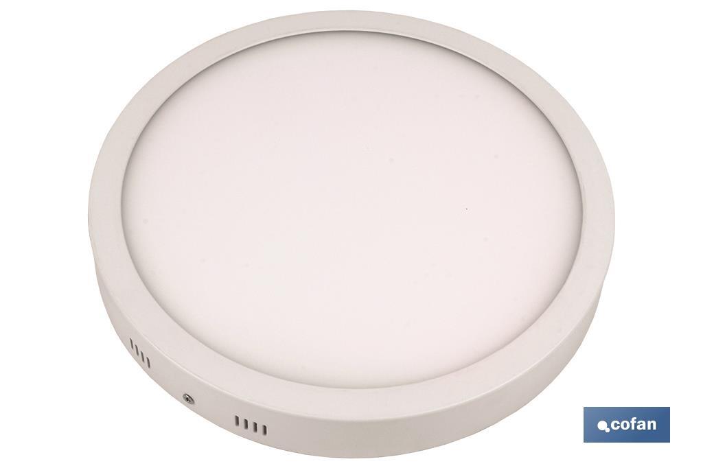 Downlight Blanco redondo "Superficie" - Cofan