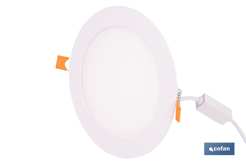 Downlights LED empotrables ultrafinos | Iluminación regulable Tecnología CCT | Disponibles en diferentes medidas y potencias - Cofan
