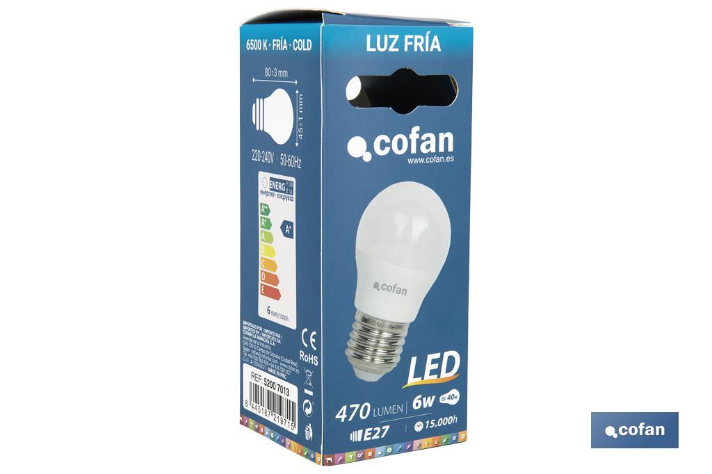 Bombilla LED Esférica - Cofan