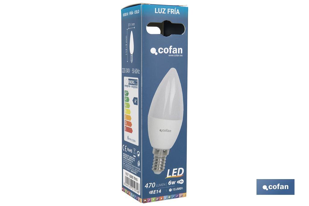 Bombilla Led Vela - Cofan