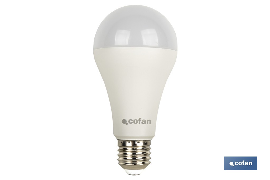 Bombilla led Classic esférica con 15.000 horas de consumo | Diferentes colores y lúmenes - Cofan