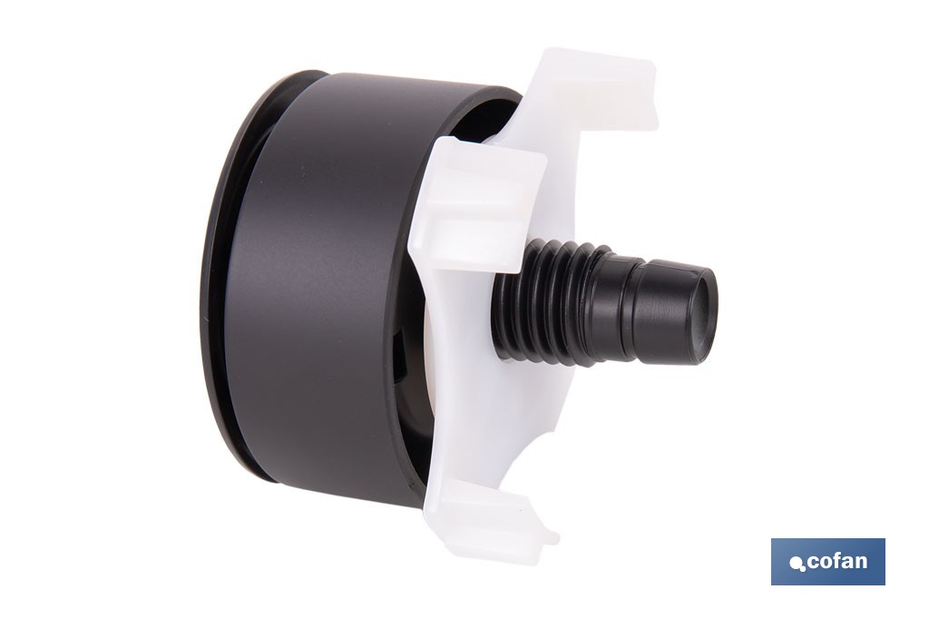 Pulsador de doble descarga para inodoro | Sistema Dual Flush y ahorro de agua | Compatible con descargador modelo Eume - Cofan