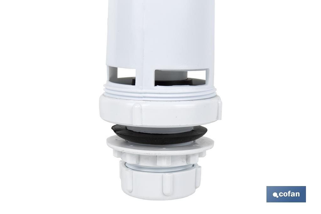 Flush valve for high level cistern with base - Cofan