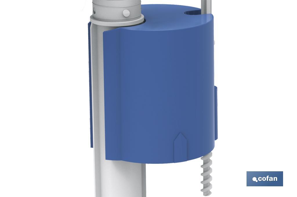 Robinet d'Alimentation | WC Latéral | Modèle Kiev | Fermeture par Piston | Fabriqué en Matériaux Plastiques - Cofan