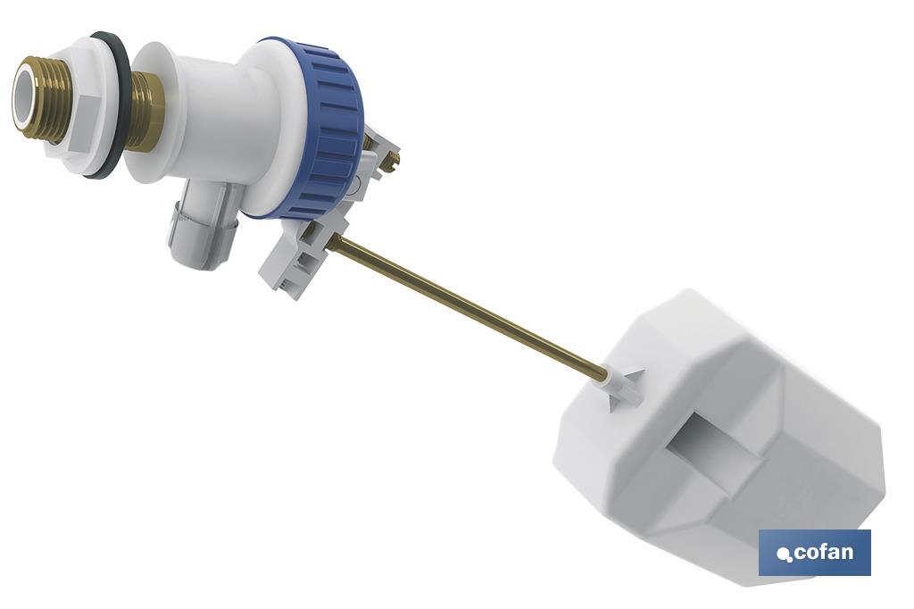 Toilet fill valve with float, Dismal Model - Cofan