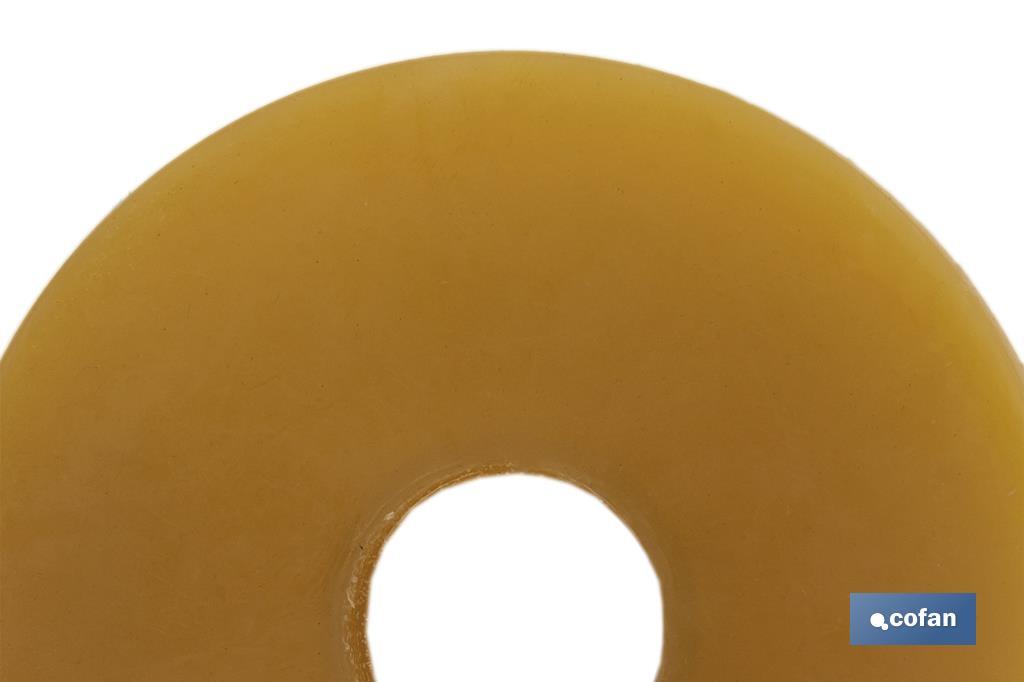 Sealing Gasket | Ø17.2 x Ø65 x 3mm | For the Closure of the Flush Valve | Narrow Flush Pipe - Cofan