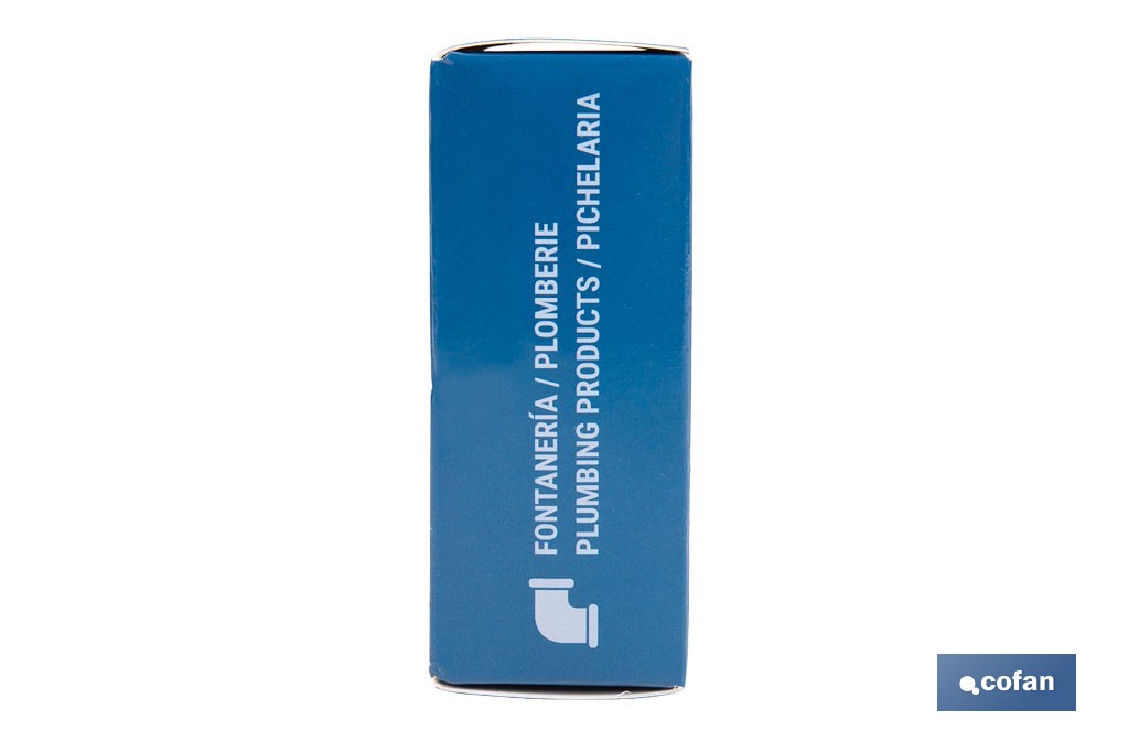 Válvula de Esquadria | Modelo Pistón | Medidas: 1/2" x 3/8" | Fabricada em Latão CV617N | Fecho e Abertura com pistão regulável - Cofan