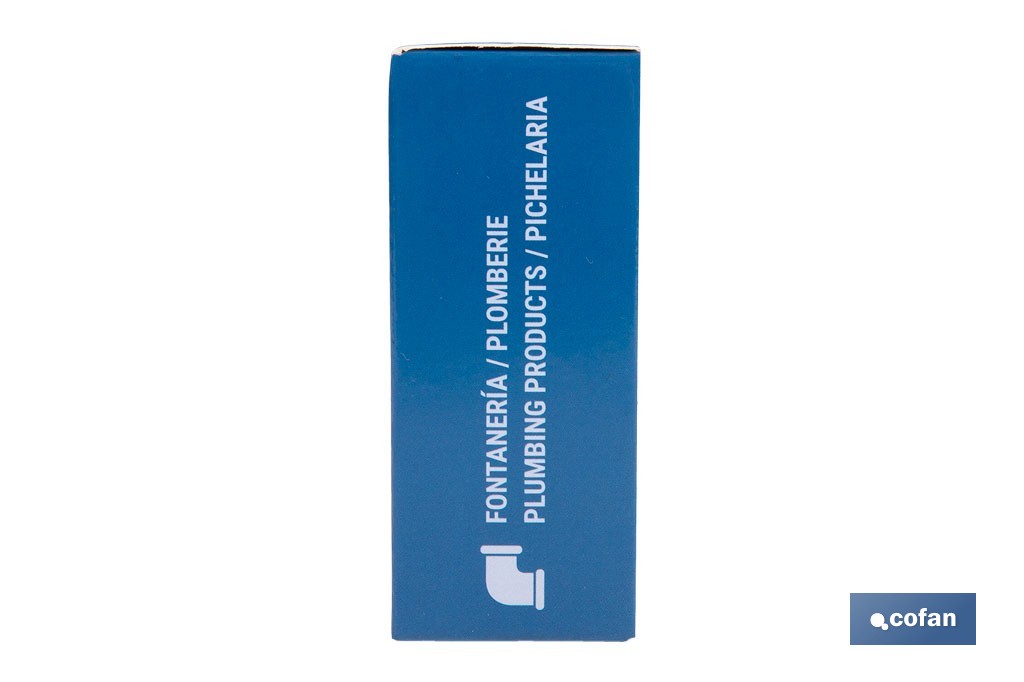 Set of 2 Angle Valves | Brass CW617N | 1/4 Turn Angle Valve - Cofan