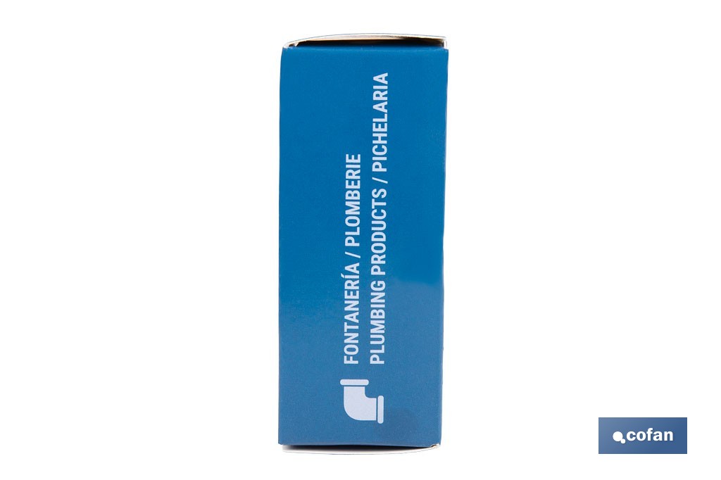 Válvula de esquadria | Medidas: 1/2 "x 3/4" | Volante maior facilitando a abertura e o fecho | Adequada para a máquina de lavar - Cofan