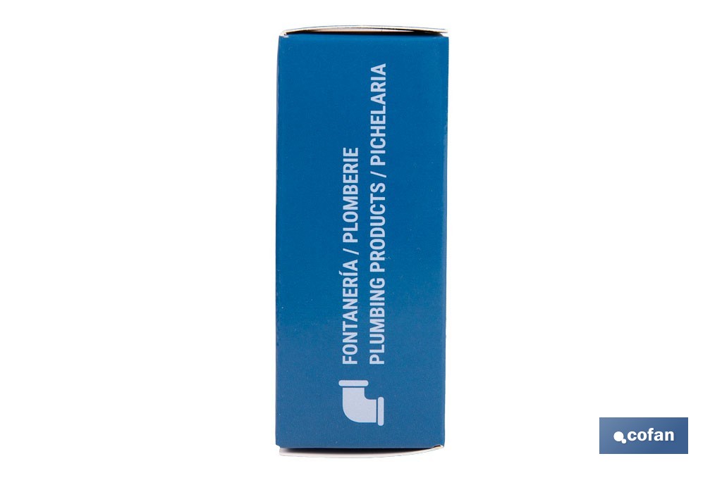 Valve d'équerre Modèle Lux | Système d'ouverture et de fermeture de 1/4 de tour | PN 16 bar | Deux dimensions - Cofan