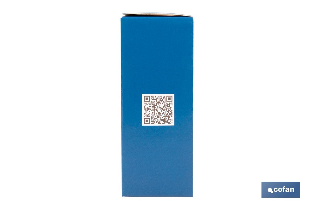 Valve d'équerre Modèle Lux | Système d'ouverture et de fermeture de 1/4 de tour | PN 16 bar | Deux dimensions - Cofan