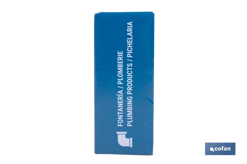 Valve d'équerre Modèle Lux noire | Système d'ouverture et de fermeture de 1/4 de tour | PN 16 bar | Couleur : noir | Deux dimensions - Cofan