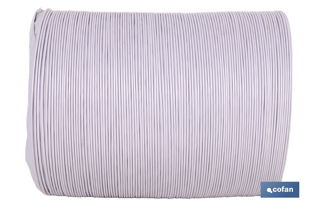 Tubo de evacuación extensible | Adecuado para secadora y aire acondicionado | Resistente hasta 150 °C | Disponible en diferentes medidas - Cofan