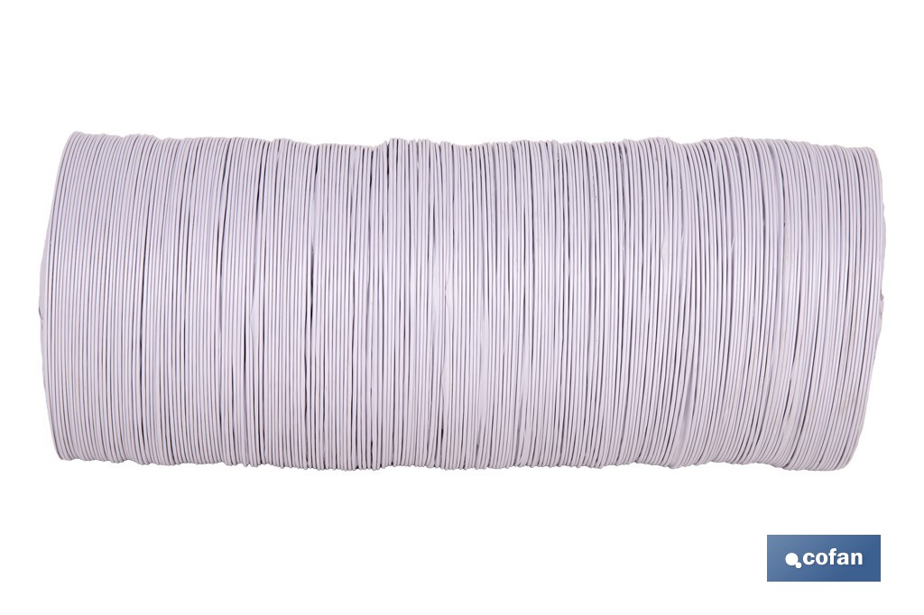 Tubo de evacuación extensible | Adecuado para secadora y aire acondicionado | Resistente hasta 150 °C | Disponible en diferentes medidas - Cofan