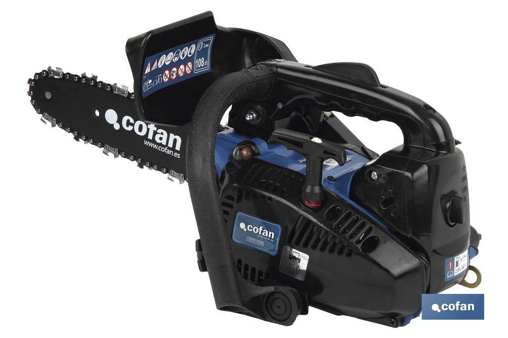 Chain Saw, Alaska Model | 25.4cc. Engine | Small Guide Chain 10" - Cofan