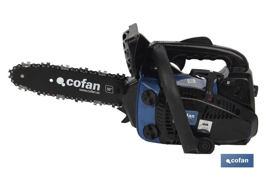 Chain Saw, Alaska Model | 25.4cc. Engine | Small Guide Chain 10" - Cofan