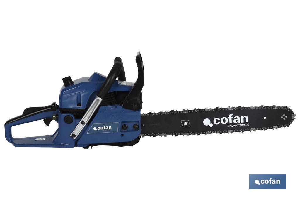 Chain Saw, Dakota Model | 54cc. Engine | Chain 0.325 | 18" Guide - Cofan