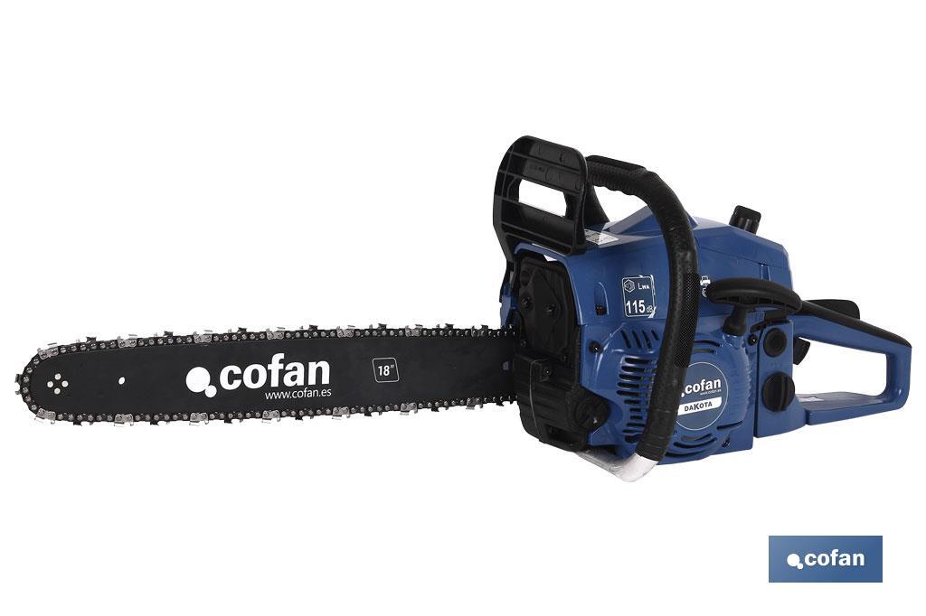 Chain Saw, Dakota Model | 54cc. Engine | Chain 0.325 | 18" Guide - Cofan