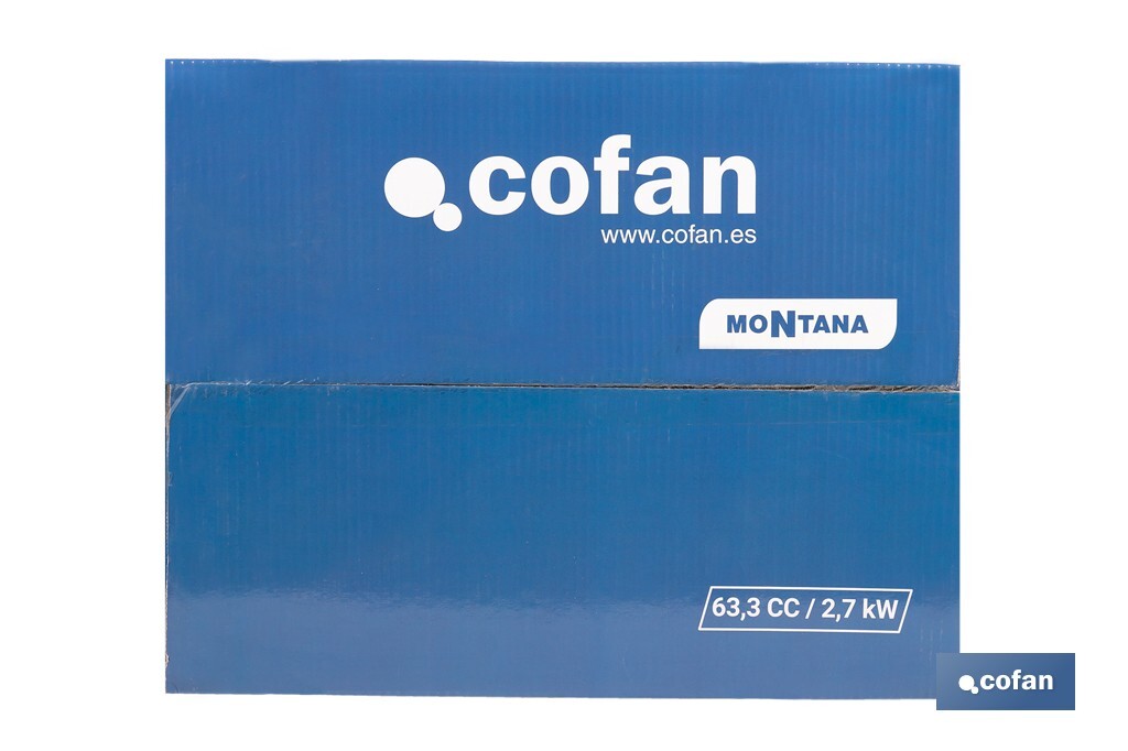 Soprador de Costas | Modelo Montana | Motor 63,3CC - Cofan