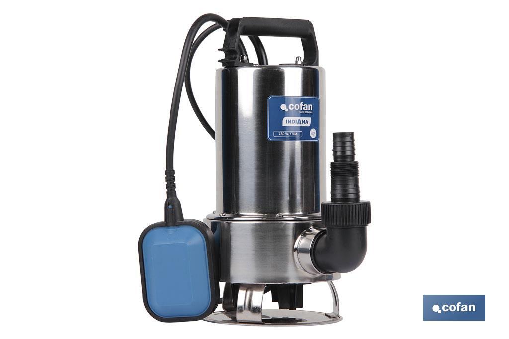 Submersible Water Pump | Indiana Model | 750W | Cable of 10m in length - Cofan