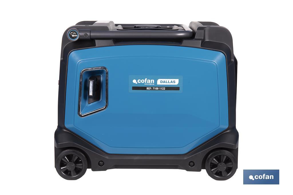 Generador inverter de gasolina de 223 cc | Motor de 4 tiempos | Generador inverter portátil | Máxima potencia: 3,8 kVA - Cofan