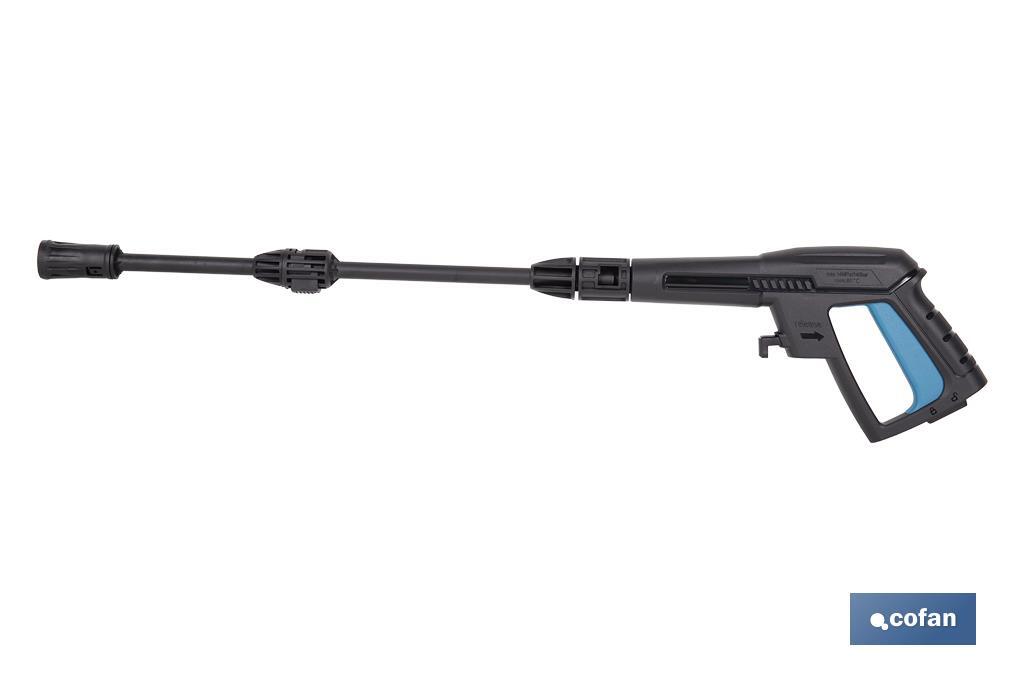 Limpiadora de alta presión | 1600 W | Caudal máximo 420 l/h | Presión máxima 130 bares | Sistema TSS - Cofan