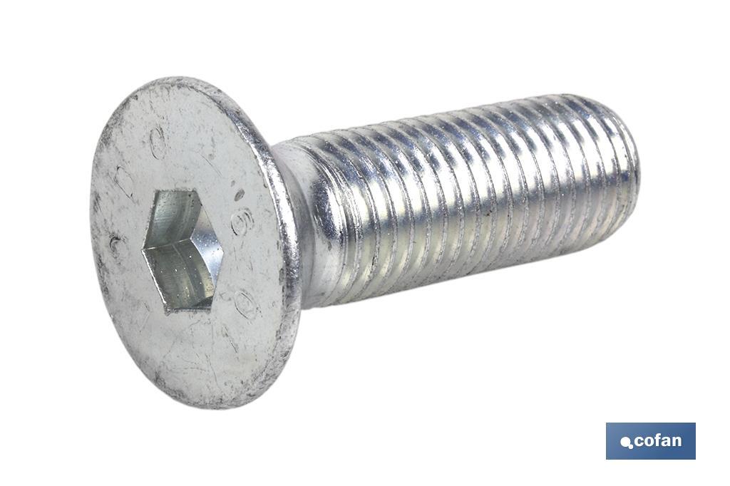 DIN 7991 - Schraube. INOX A-2 - Cofan